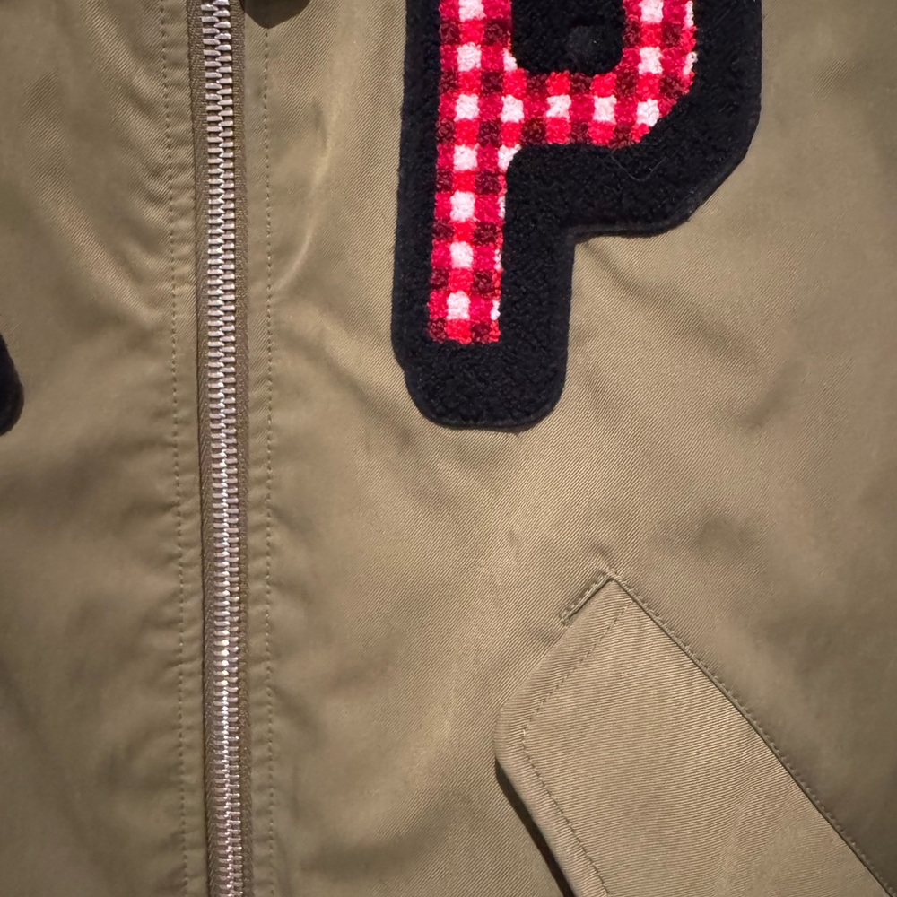 Kenzo Women's Bomber Jacket in Khaki - Picture 7 of 8